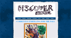 Desktop Screenshot of discoverpreschool.com
